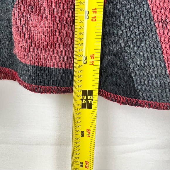 Armani Exchange Waffle Knit Black Long Sleeve Shirt Logo Size SX - Picture 7 of 7